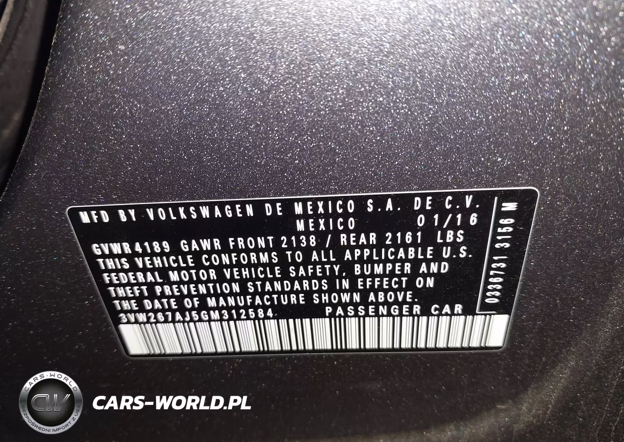 2016 Volkswagen Jetta 1.4T S VIN:3VW267AJ5GM312584 - 9