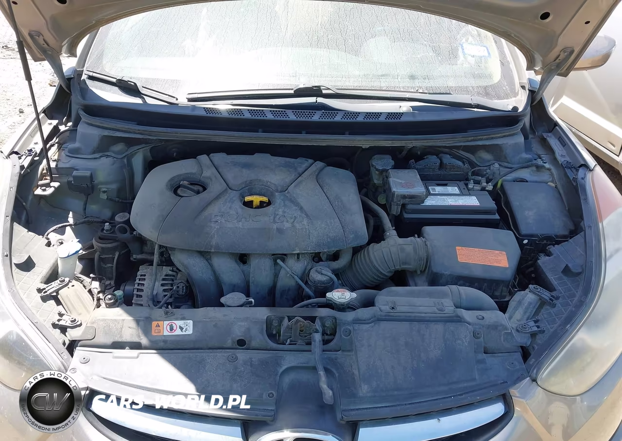 2013 Hyundai Elantra Gls VIN:5NPDH4AE7DH229831 - 10