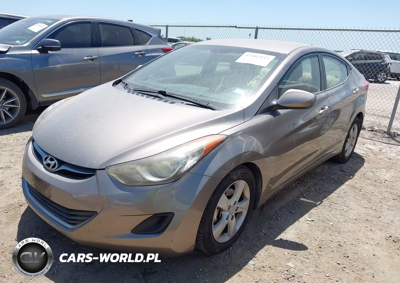 2013 Hyundai Elantra Gls VIN:5NPDH4AE7DH229831 - 2