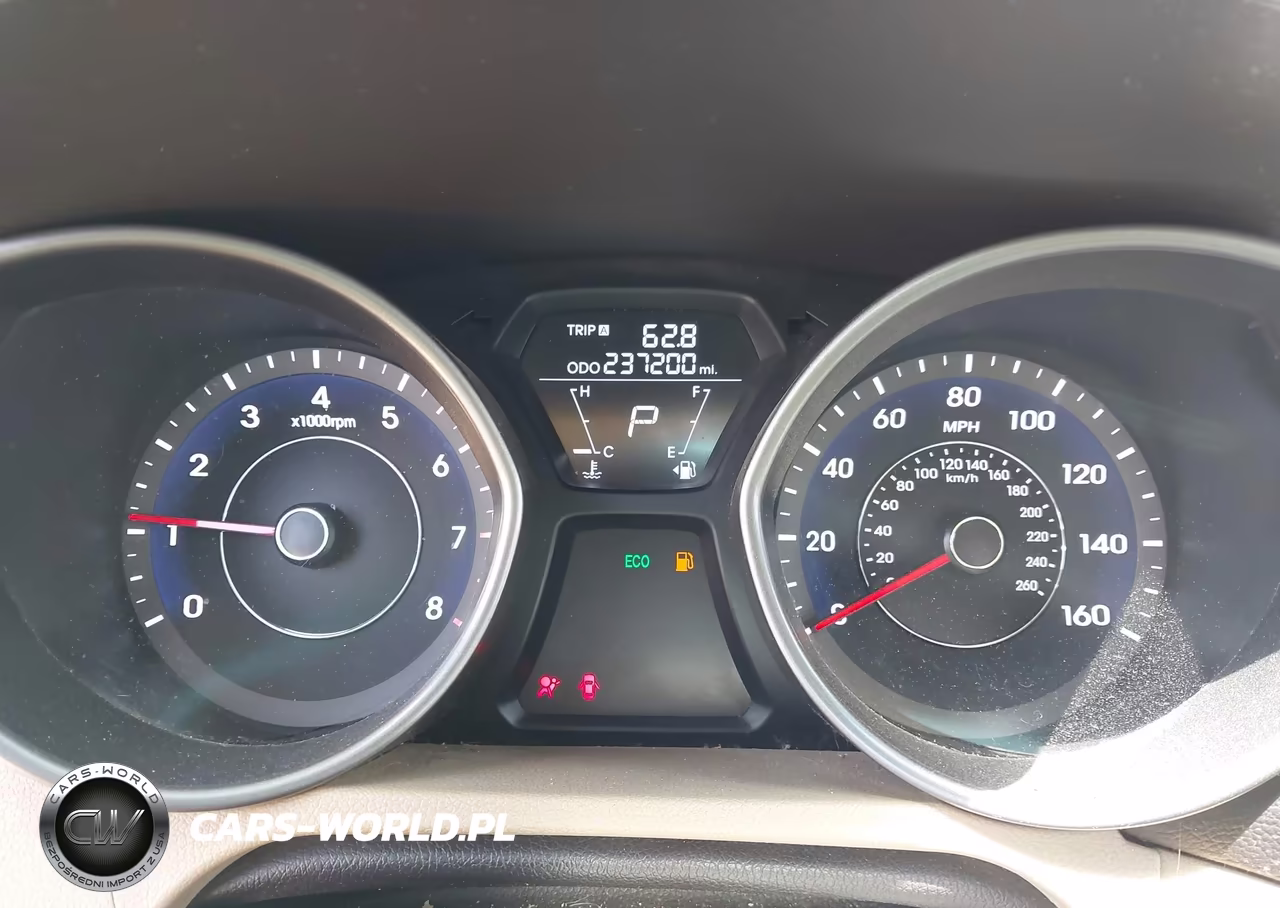 2013 Hyundai Elantra Gls VIN:5NPDH4AE7DH229831 - 7