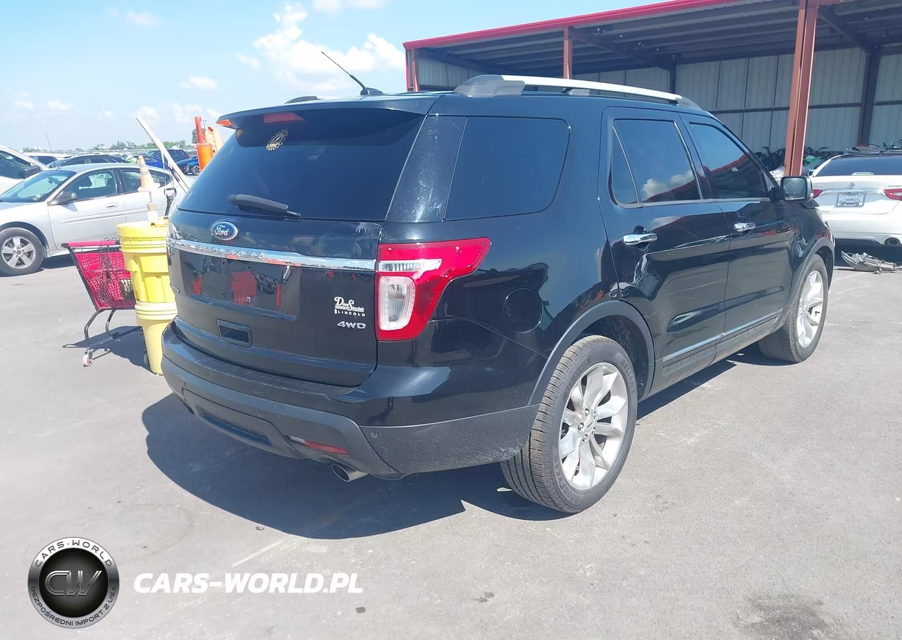 2012 Ford Explorer Limited VIN:1FMHK8F81CGA44301 - 4