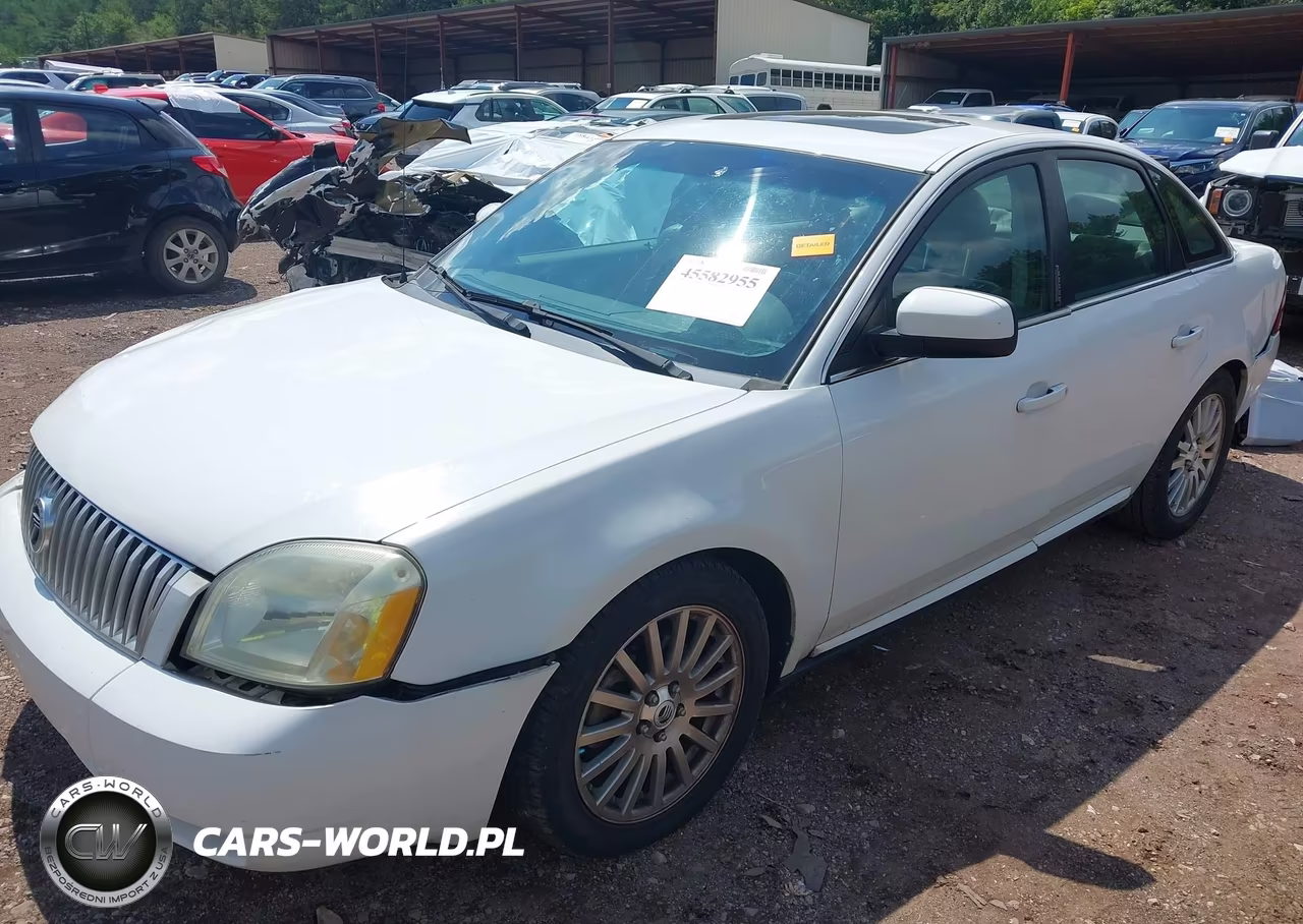 2007 Mercury Montego Premier VIN:1MEHM421X7G601954 - 2