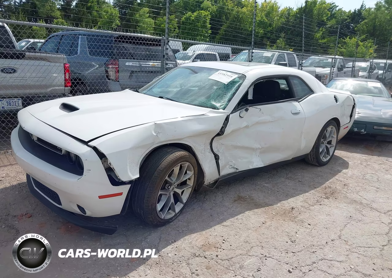 2021 Dodge Challenger Gt VIN:2C3CDZJG1MH681325 - 2