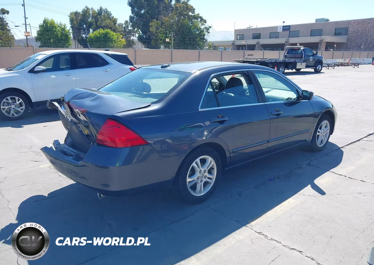 2007 Honda Accord 2.4 Ex VIN:1HGCM568X7A044265 - 4