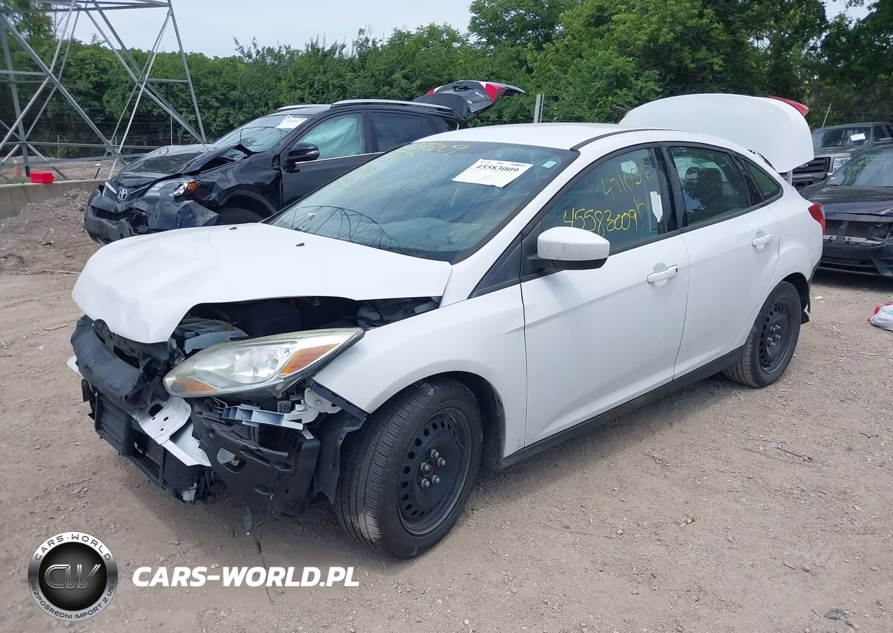 2012 Ford Focus Se VIN:1FAHP3F24CL471036 - 2