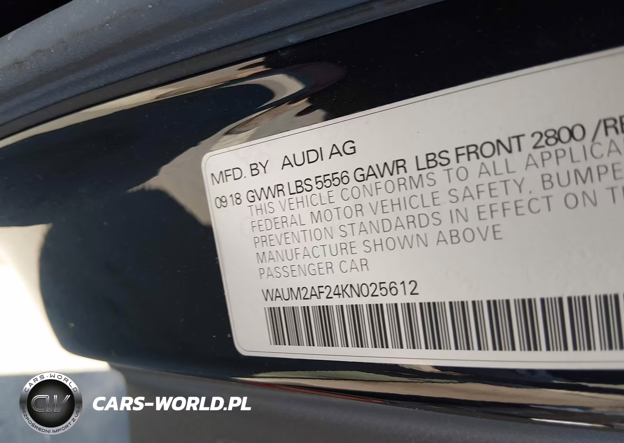 2019 Audi A6 55 Premium VIN:WAUM2AF24KN025612 - 9
