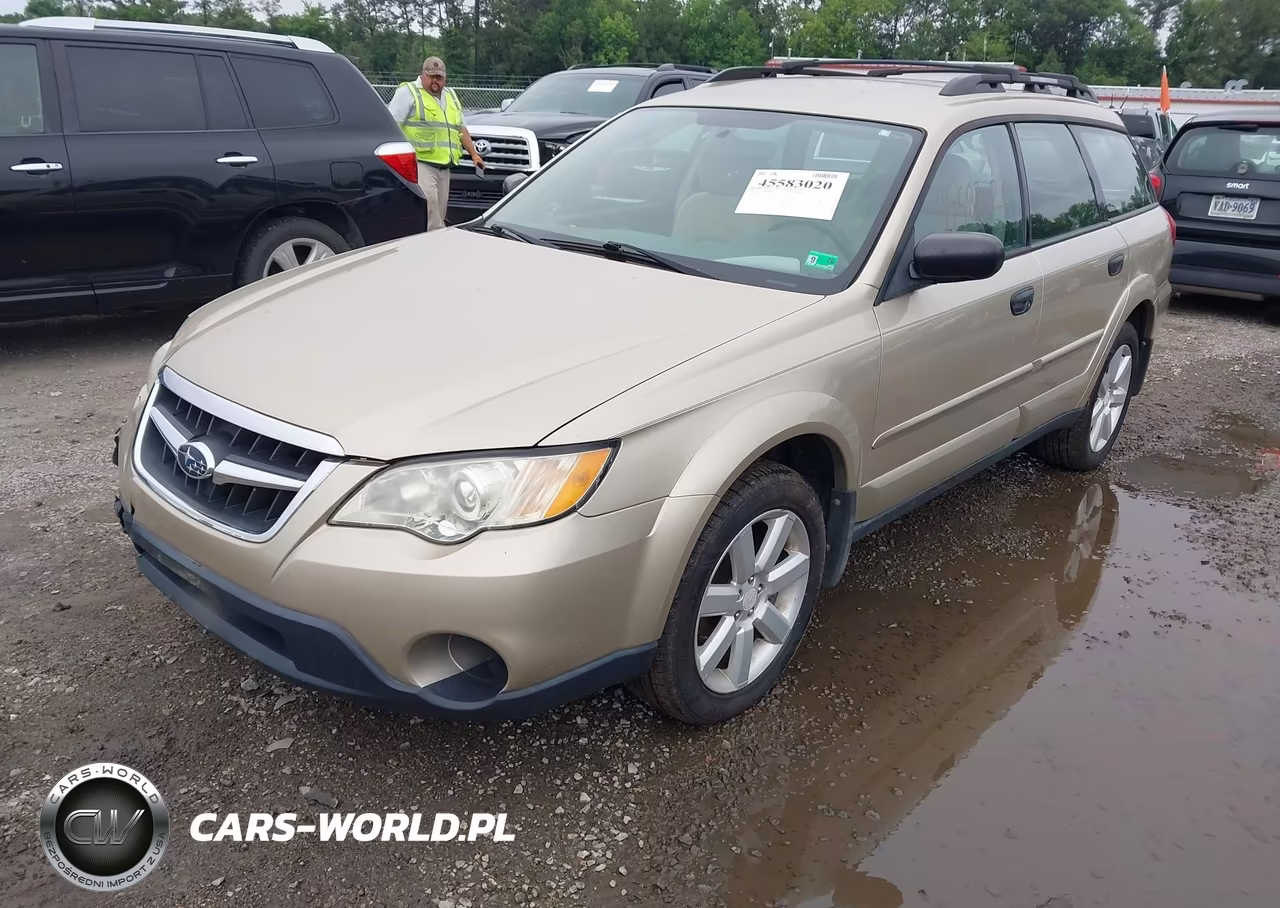 2009 Subaru Outback 2.5I VIN:4S4BP61C697334520 - 2