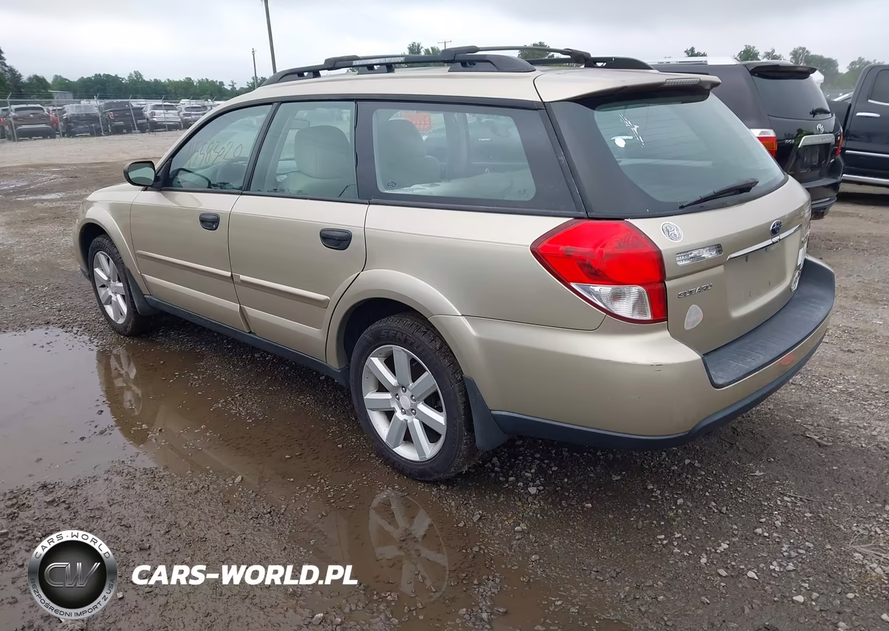 2009 Subaru Outback 2.5I VIN:4S4BP61C697334520 - 3