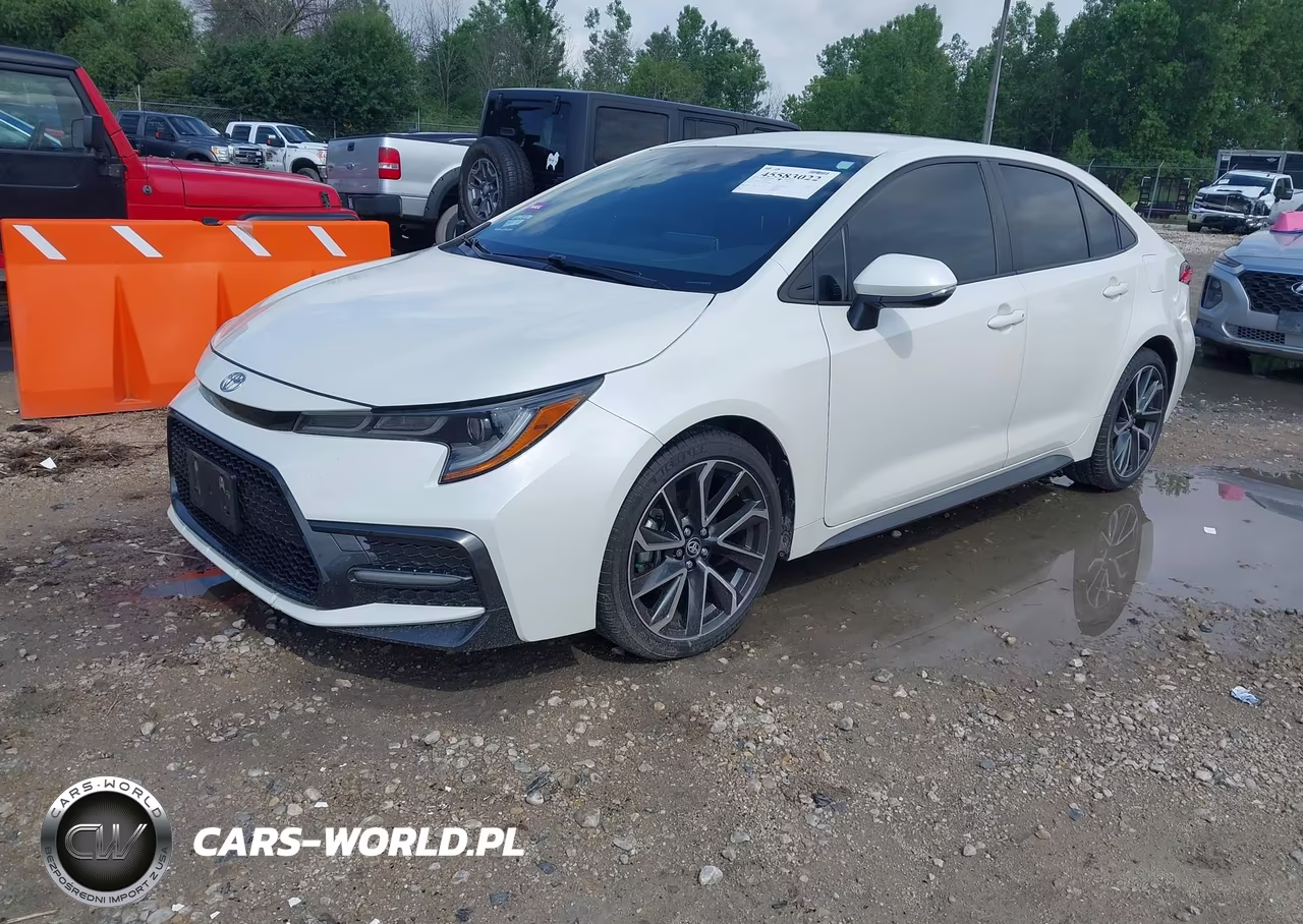 2020 Toyota Corolla Se VIN:JTDS4RCE1LJ051370 - 2