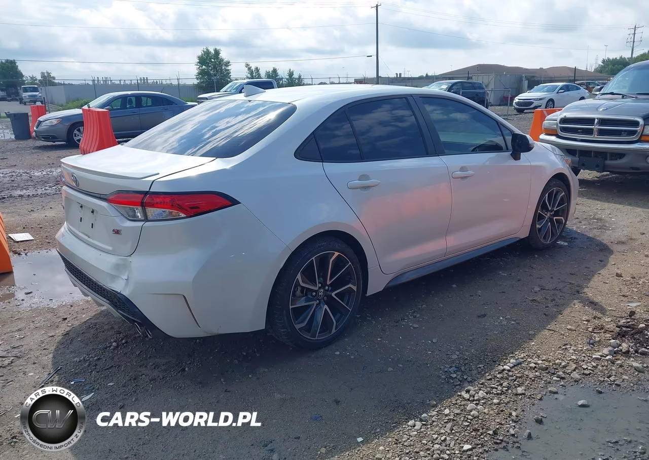2020 Toyota Corolla Se VIN:JTDS4RCE1LJ051370 - 4