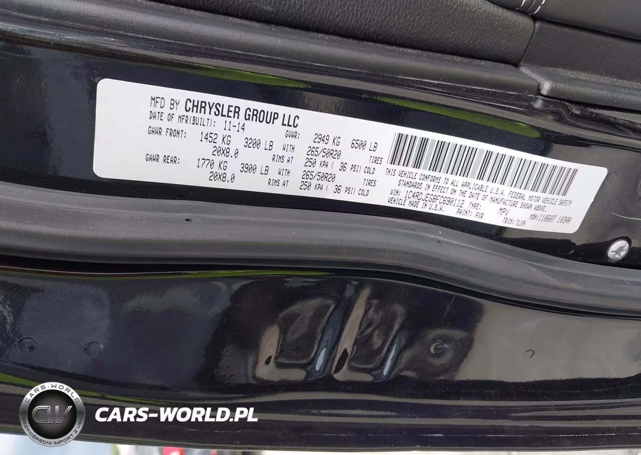 2015 Dodge Durango Citadel VIN:1C4RDJEG8FC690112 - 9