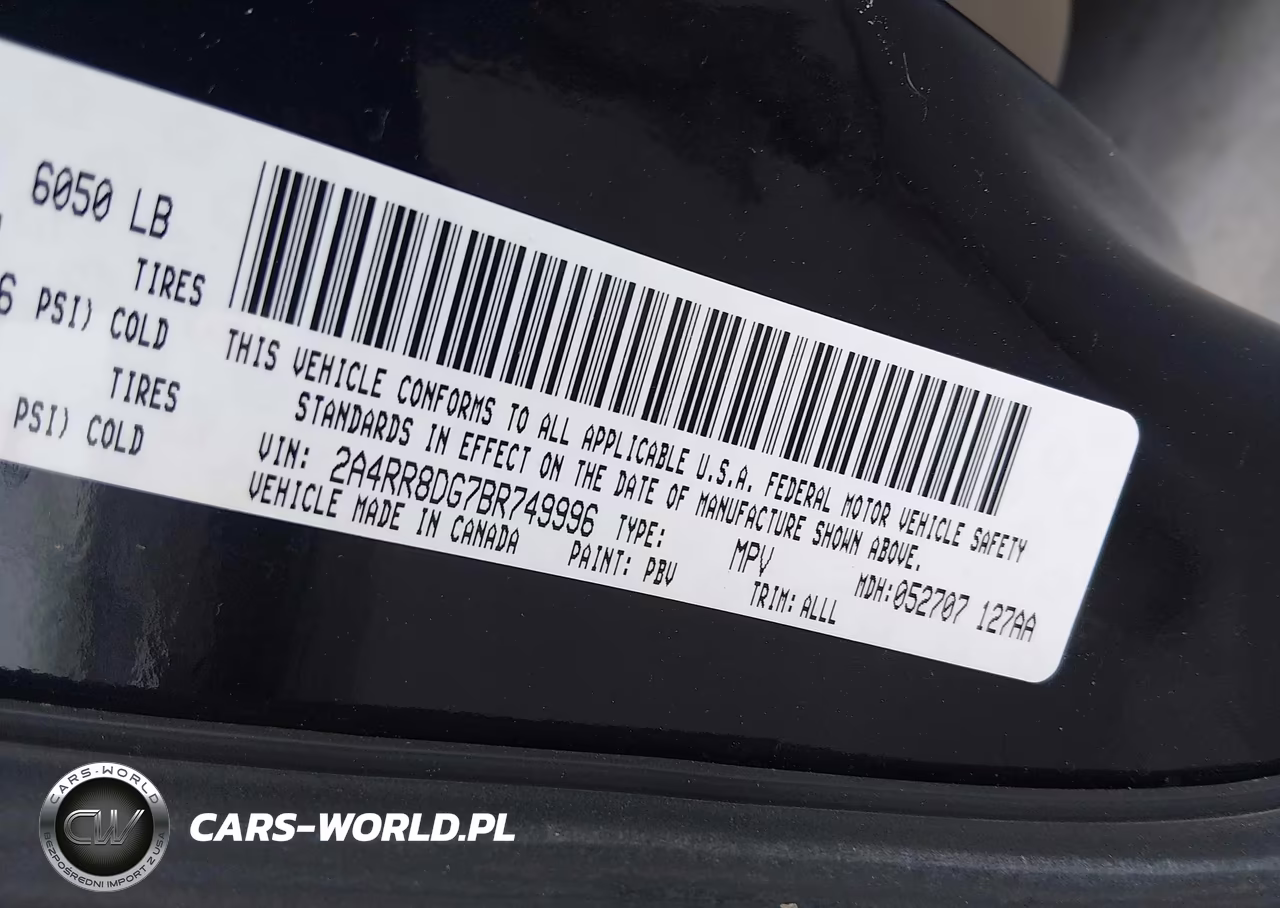 2011 Chrysler Town & Country Touring-L VIN:2A4RR8DG7BR749996 - 9