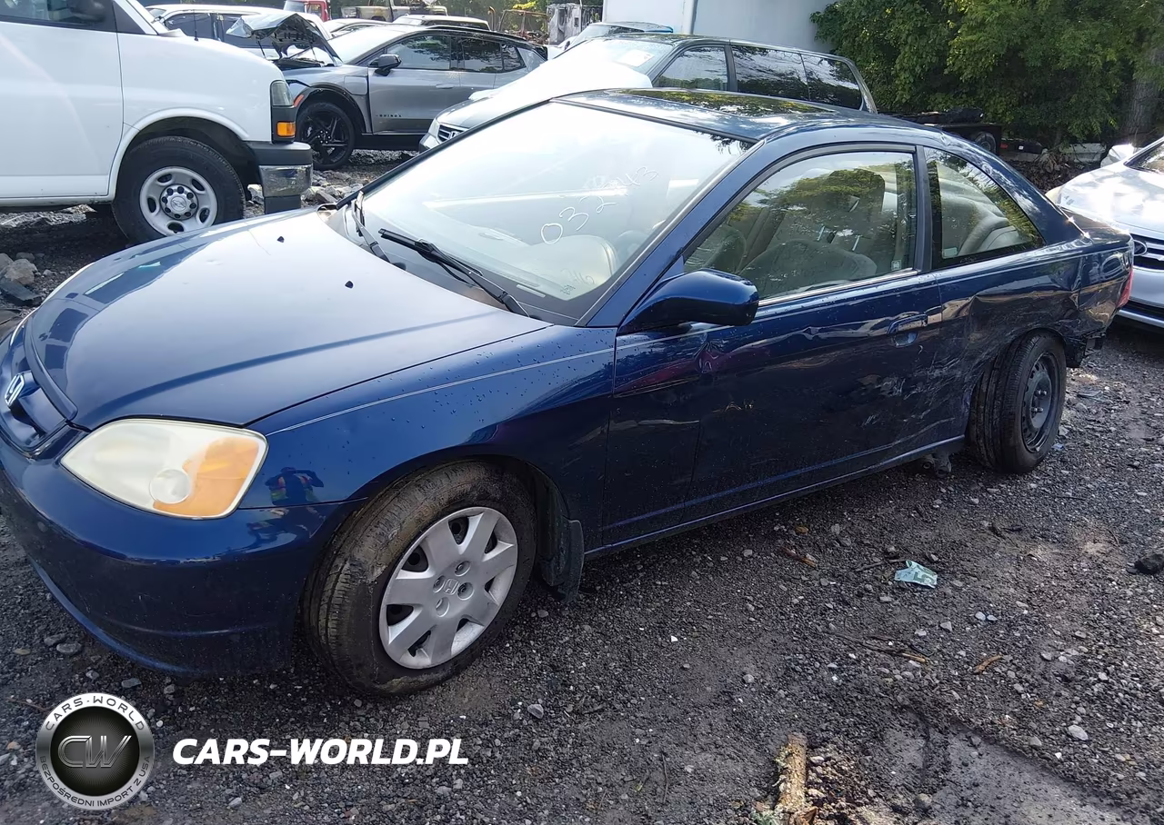2002 Honda Civic Ex VIN:1HGEM22902L032743 - 2