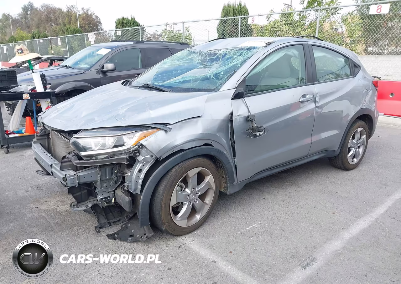 2019 Honda Hr-V Lx VIN:3CZRU5H37KG704129 - 2