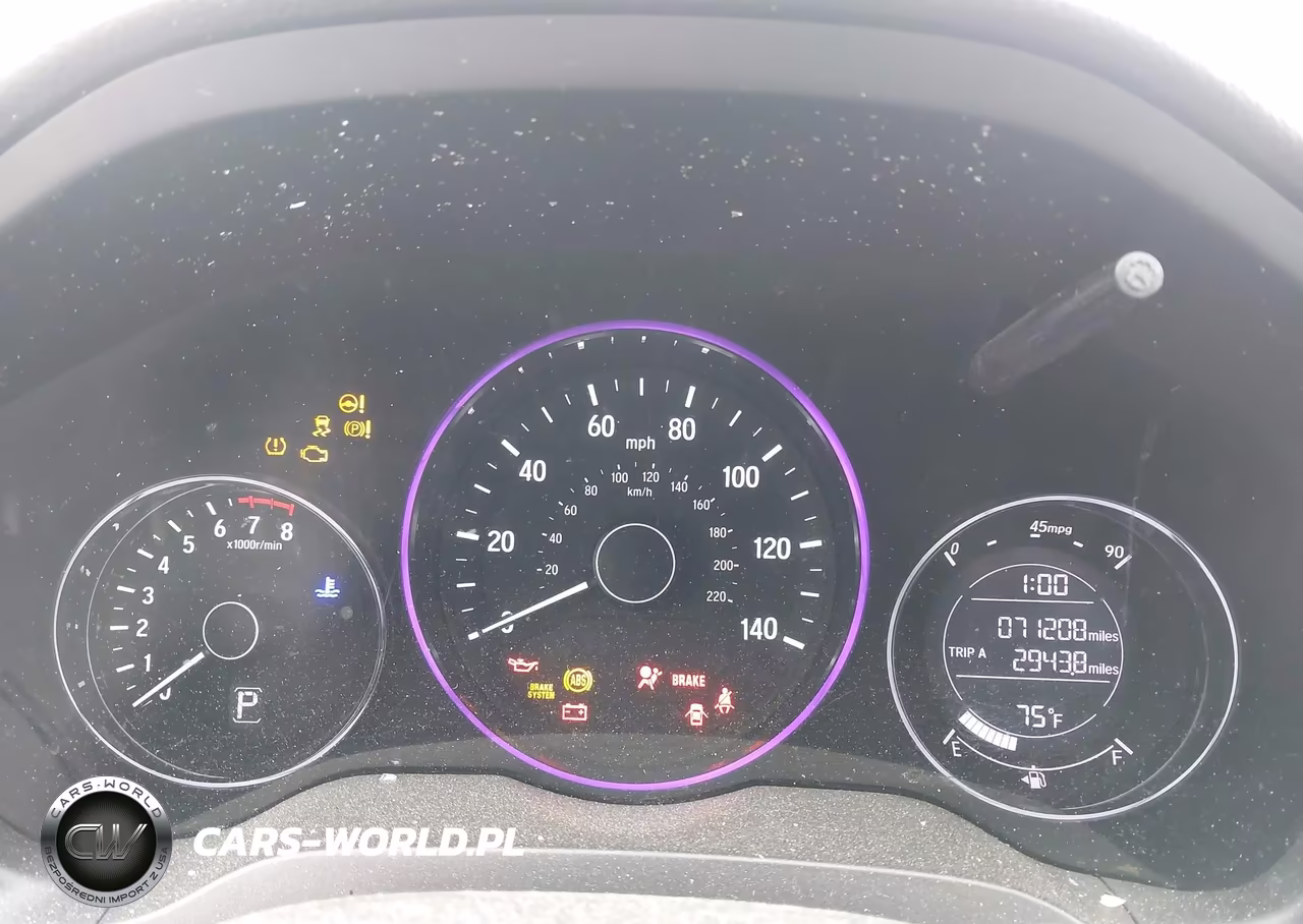 2019 Honda Hr-V Lx VIN:3CZRU5H37KG704129 - 7
