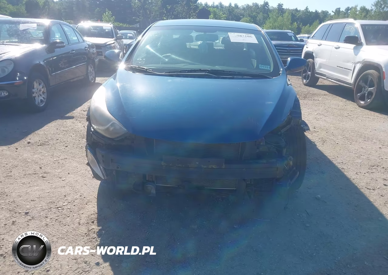 2013 Hyundai Elantra Gls VIN:KMHDH4AE0DU971828 - 6