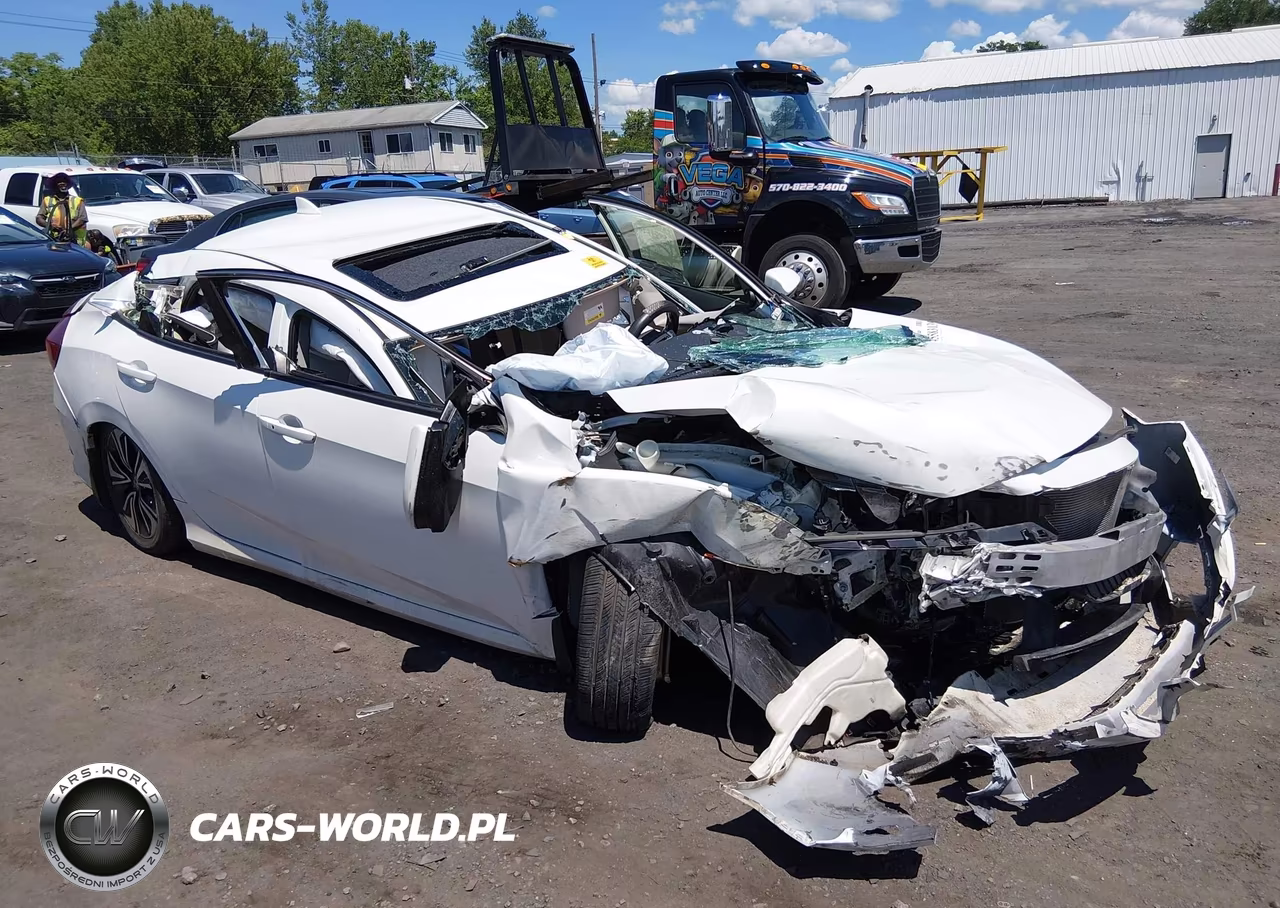 2018 Honda Civic Ex-L VIN:JHMFC1F7XJX002437 - 1