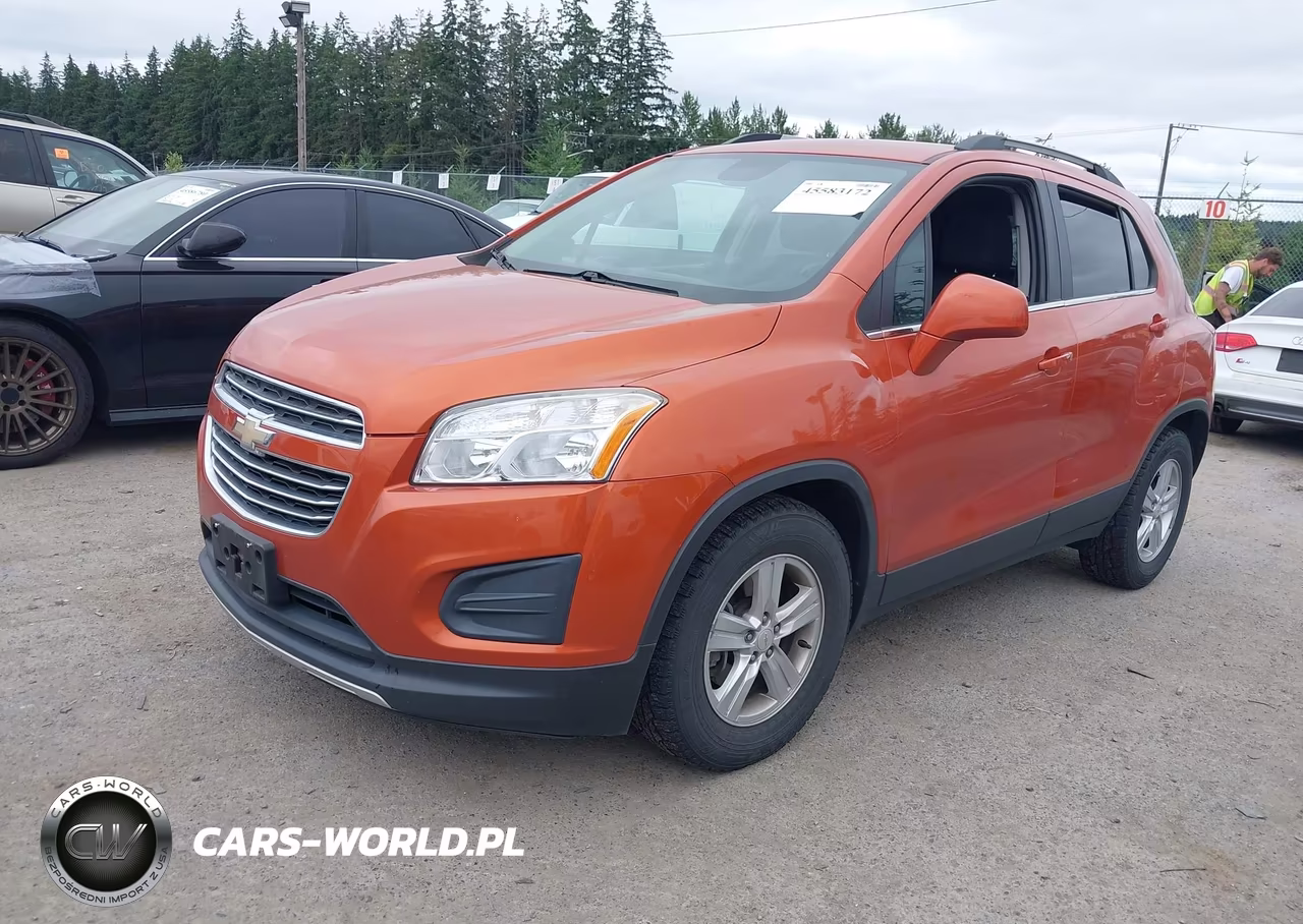 2016 Chevrolet Trax Lt VIN:KL7CJLSB4GB655123 - 2