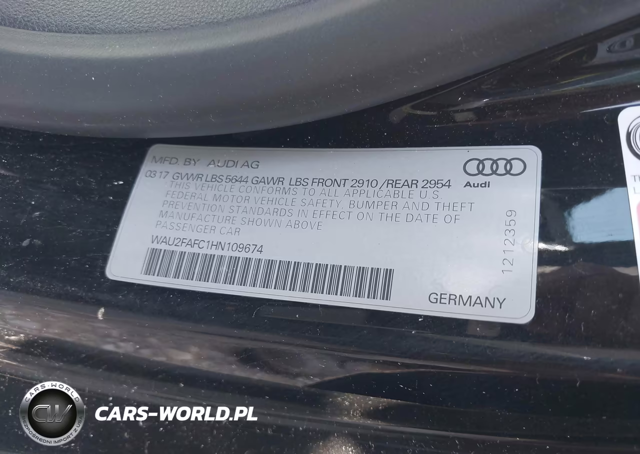 2017 Audi S7 4.0T Premium Plus VIN:WAU2FAFC1HN109674 - 9