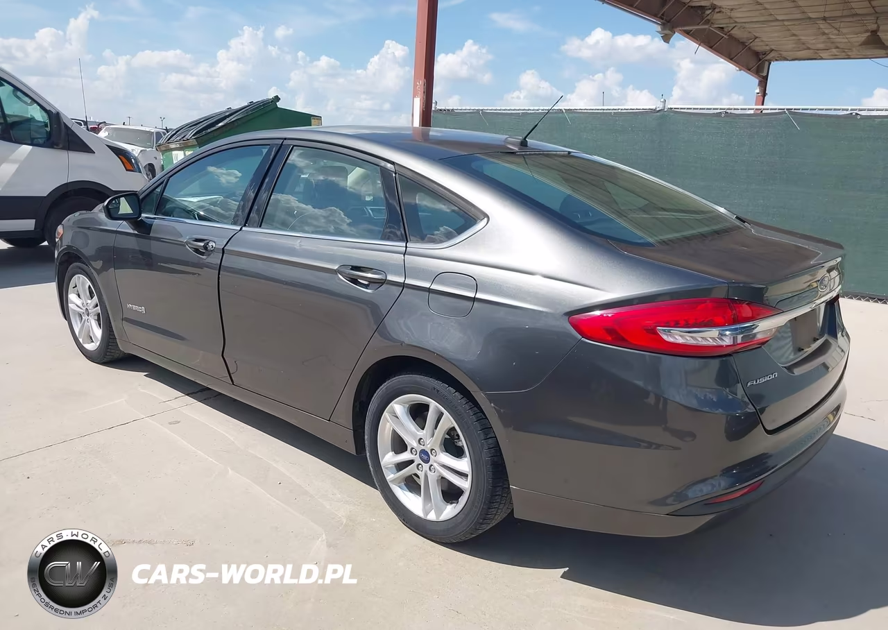 2018 Ford Fusion Hybrid S VIN:3FA6P0UU0JR100884 - 3