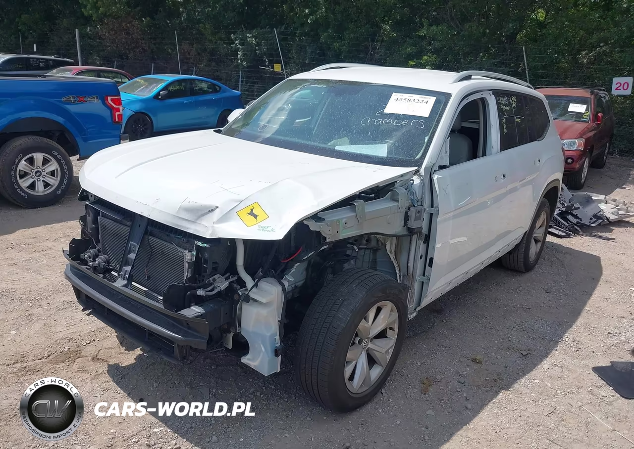 2019 Volkswagen Atlas 3.6L V6 Se VIN:1V2LR2CA6KC602419 - 2