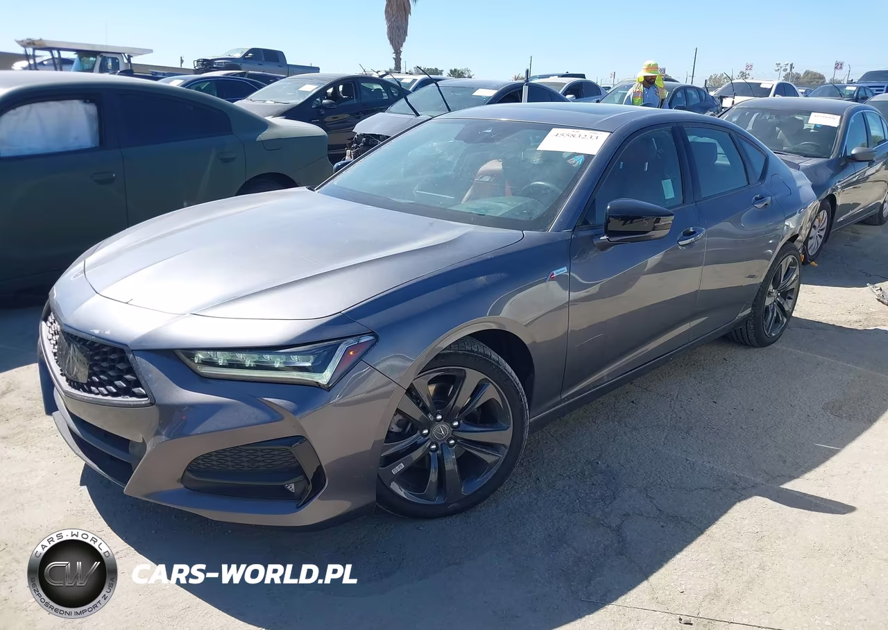 2023 Acura Tlx A-Spec Package VIN:19UUB6F51PA005537 - 2
