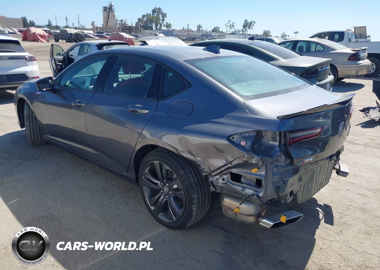 2023 Acura Tlx A-Spec Package VIN:19UUB6F51PA005537 - 3