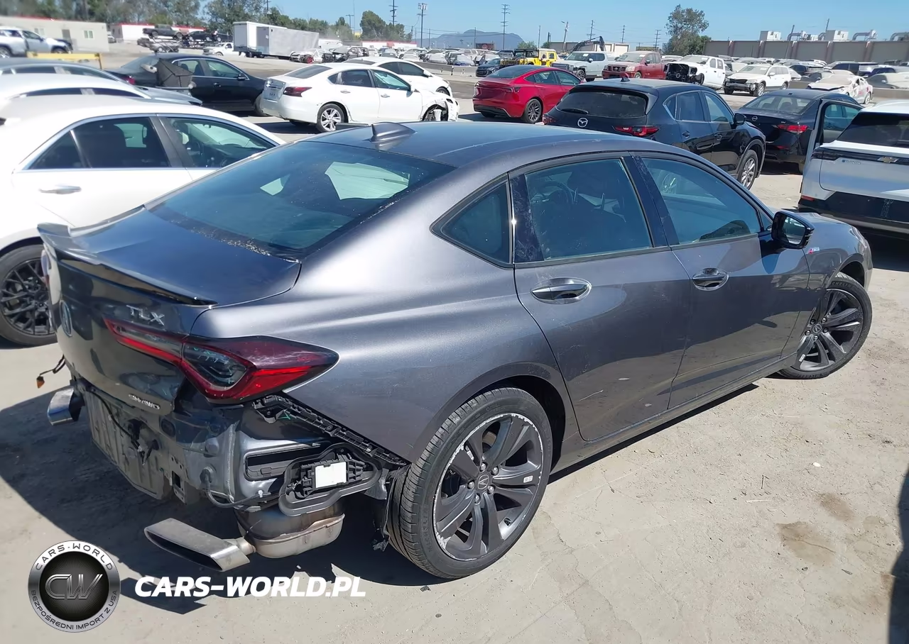 2023 Acura Tlx A-Spec Package VIN:19UUB6F51PA005537 - 4