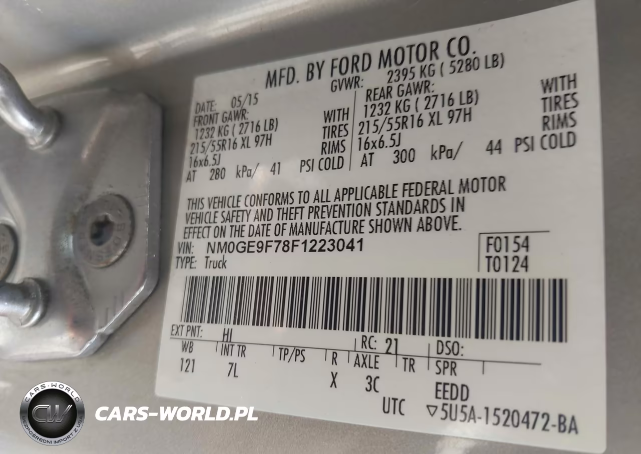 2015 Ford Transit Connect Xlt VIN:NM0GE9F78F1223041 - 9