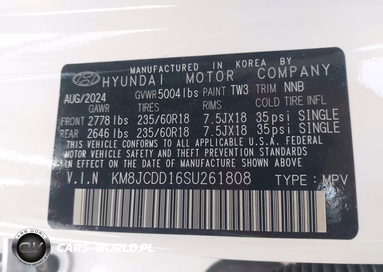 2025 Hyundai Tucson Hybrid Sel Convenience VIN:KM8JCDD16SU261808 - 9