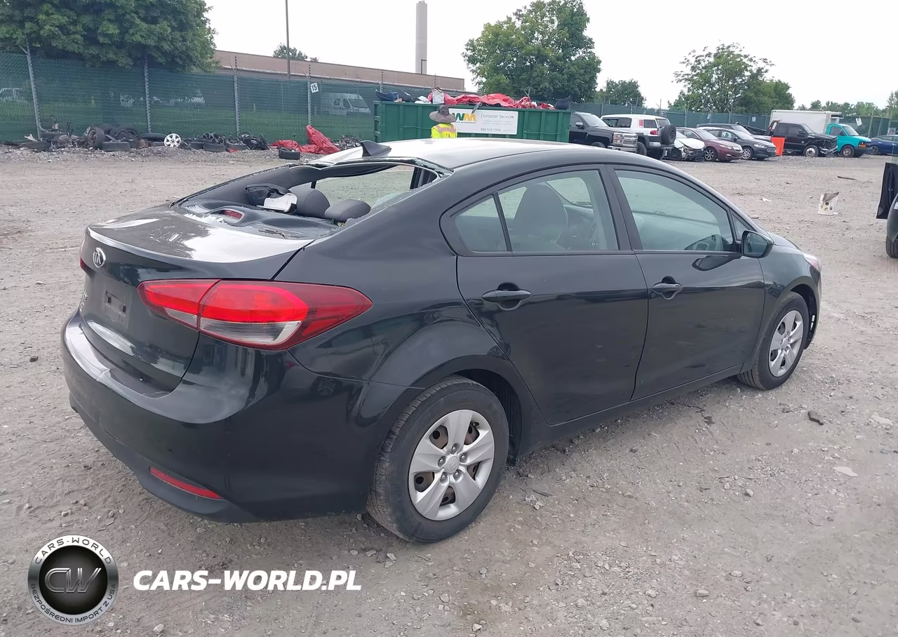 2017 Kia Forte Lx VIN:3KPFK4A77HE061873 - 4
