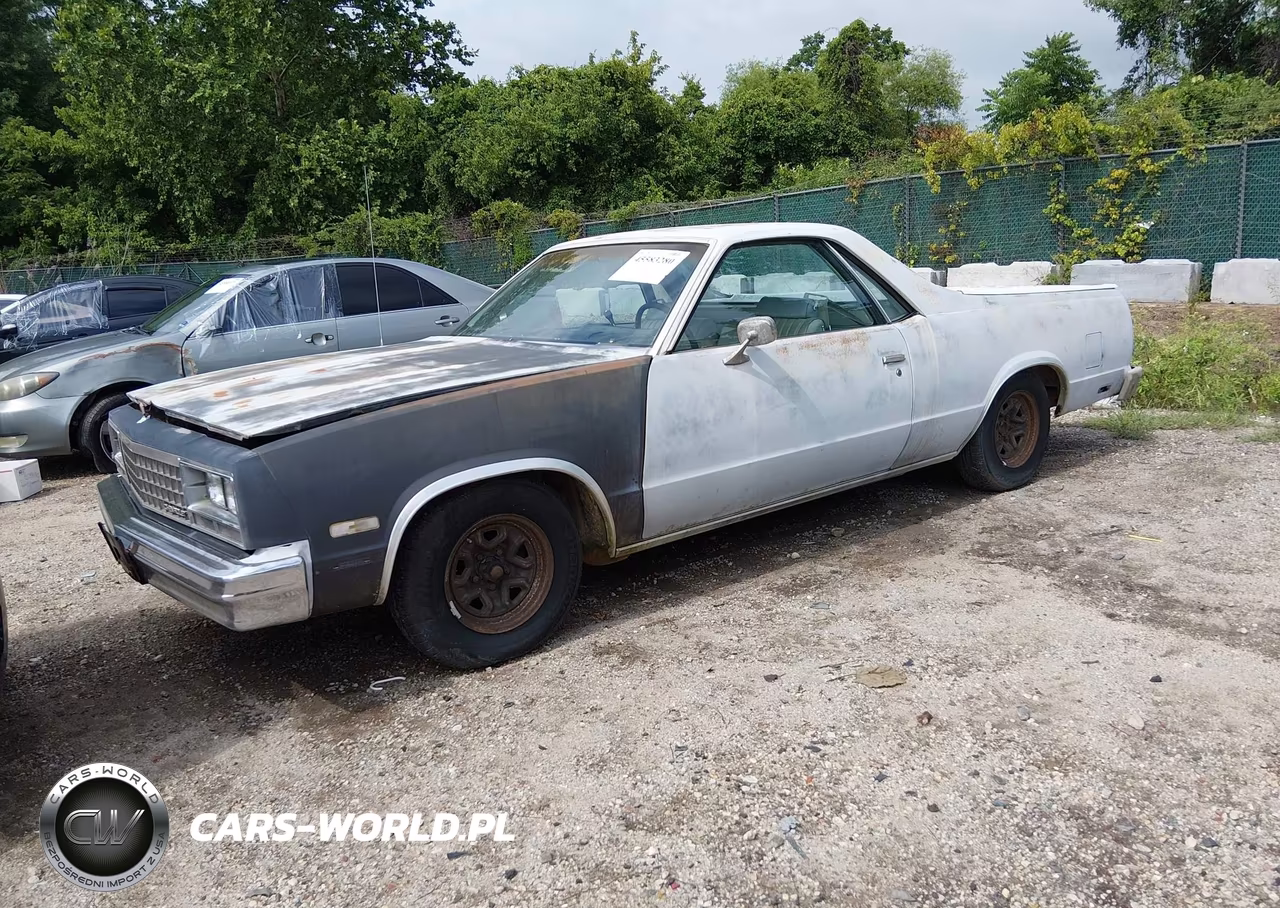 1982 Chevrolet El Camino VIN:1GCCW80K0CR187509 - 2