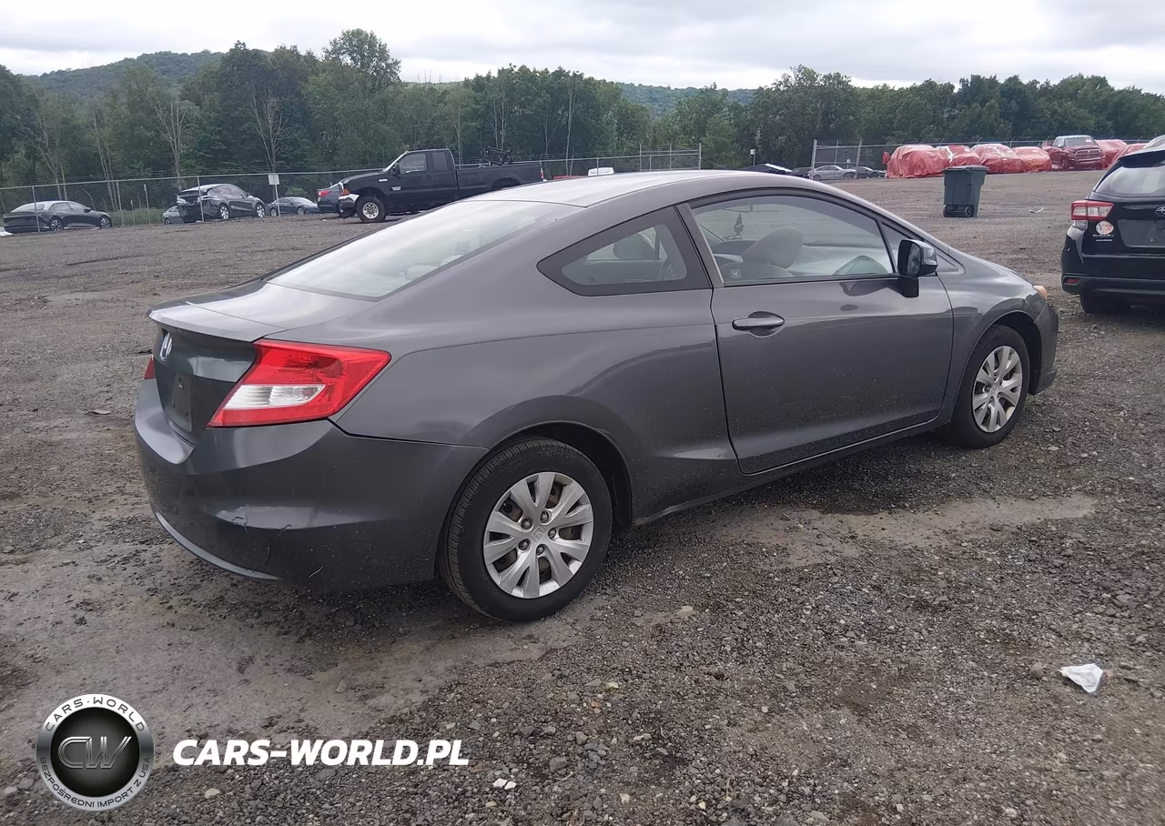 2012 Honda Civic Lx VIN:2HGFG3B53CH549404 - 4
