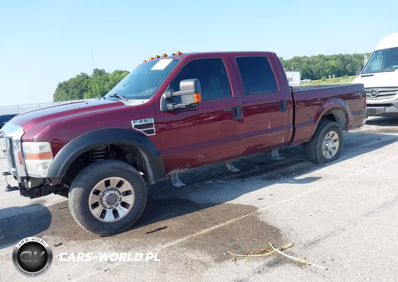 2008 Ford Super Duty F-250 Srw Lariat VIN:1FTSW21R88ED66772 - 2