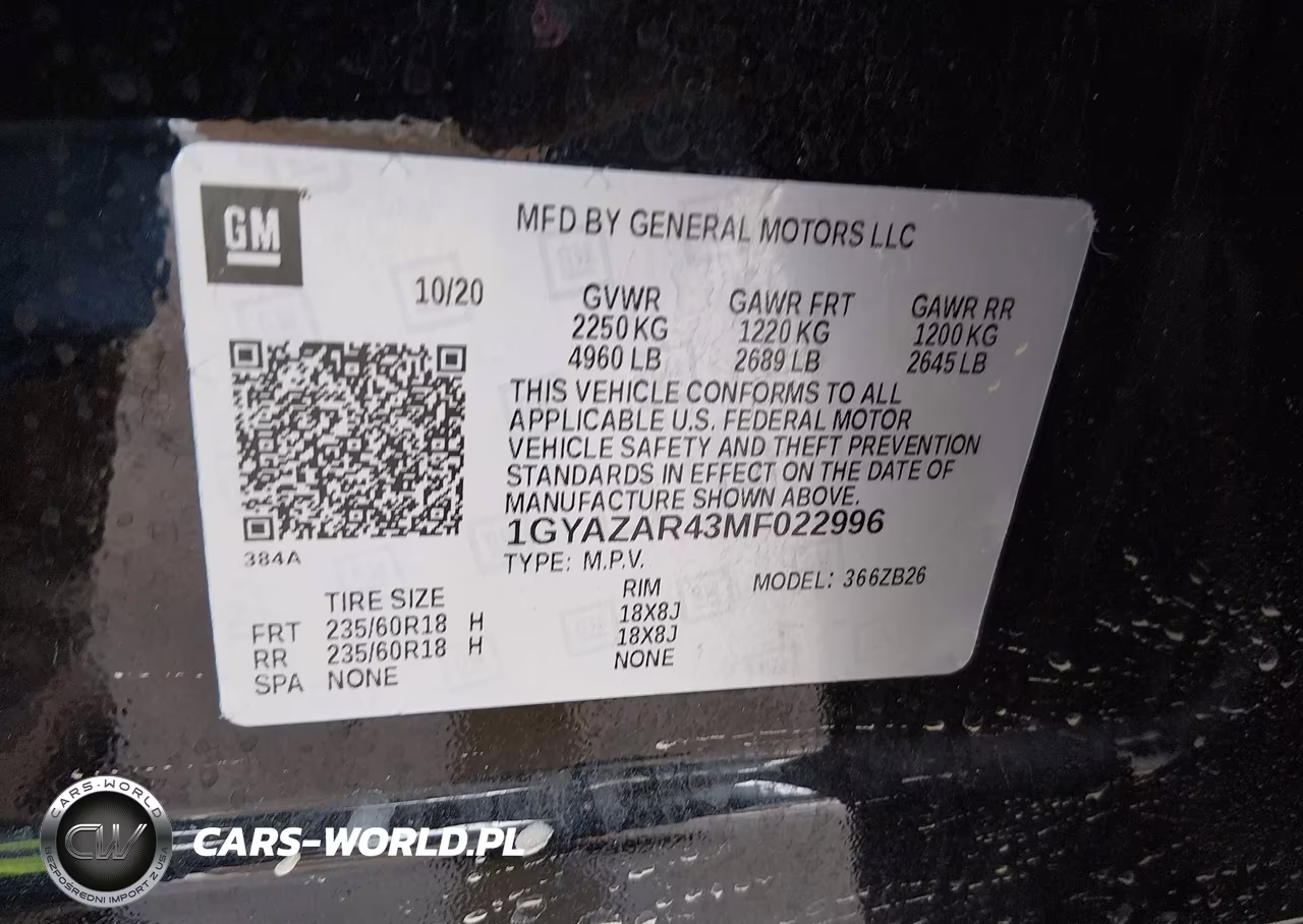 2021 Cadillac Xt4 Fwd Luxury VIN:1GYAZAR43MF022996 - 9