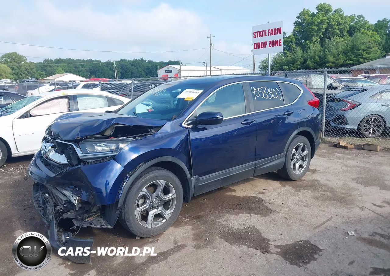 2017 Honda Cr-V Ex-L-Ex-L Navi VIN:5J6RW2H87HL005602 - 2