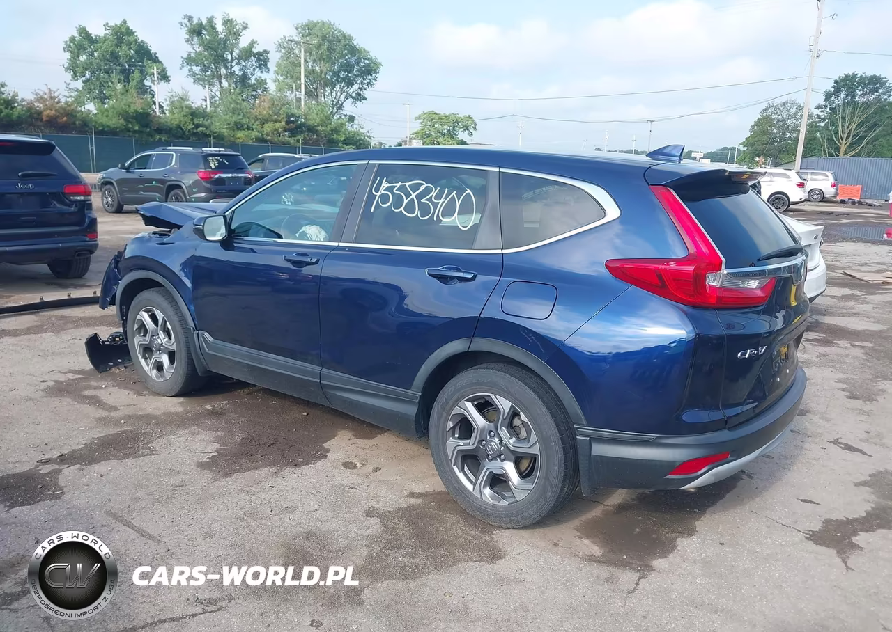 2017 Honda Cr-V Ex-L-Ex-L Navi VIN:5J6RW2H87HL005602 - 3