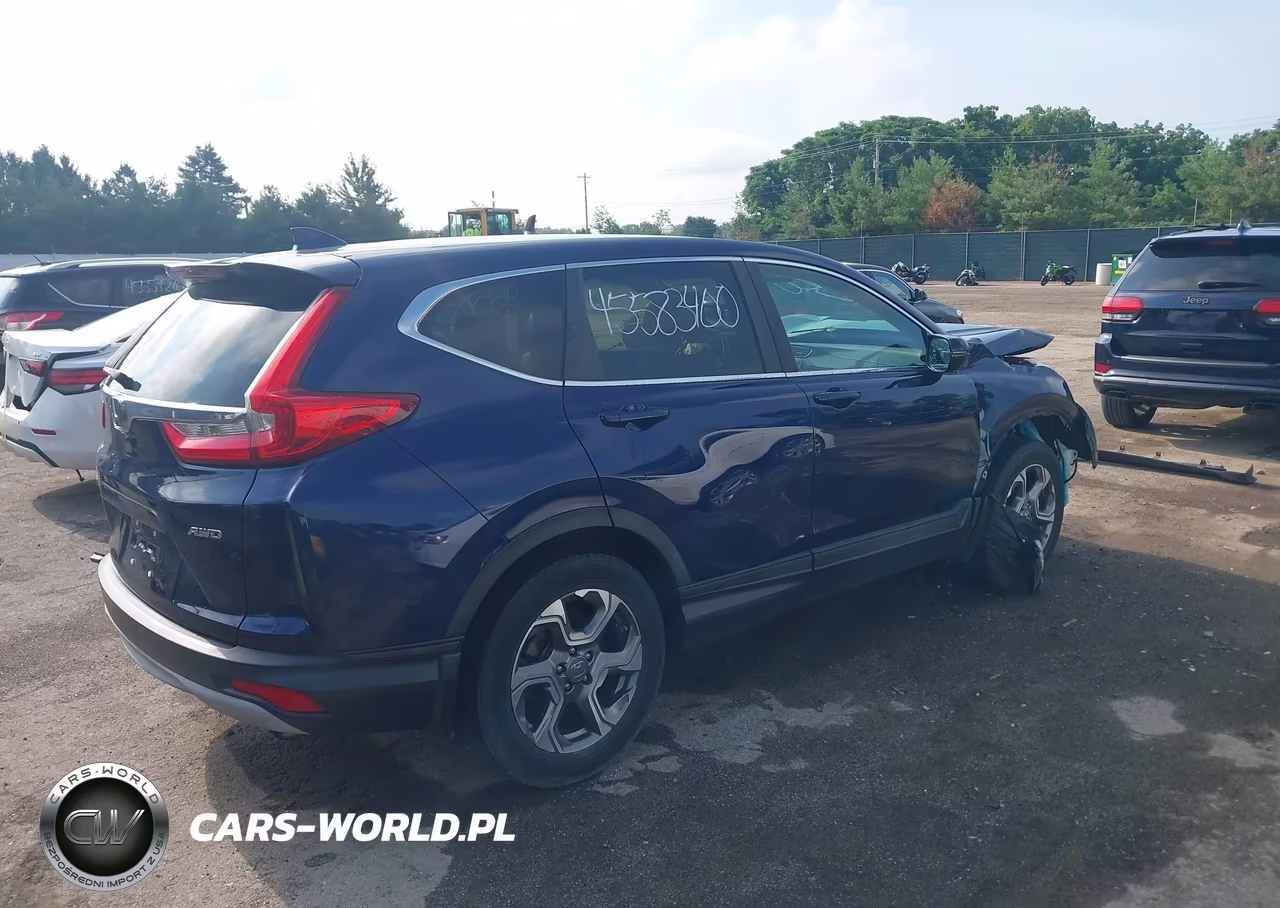 2017 Honda Cr-V Ex-L-Ex-L Navi VIN:5J6RW2H87HL005602 - 4