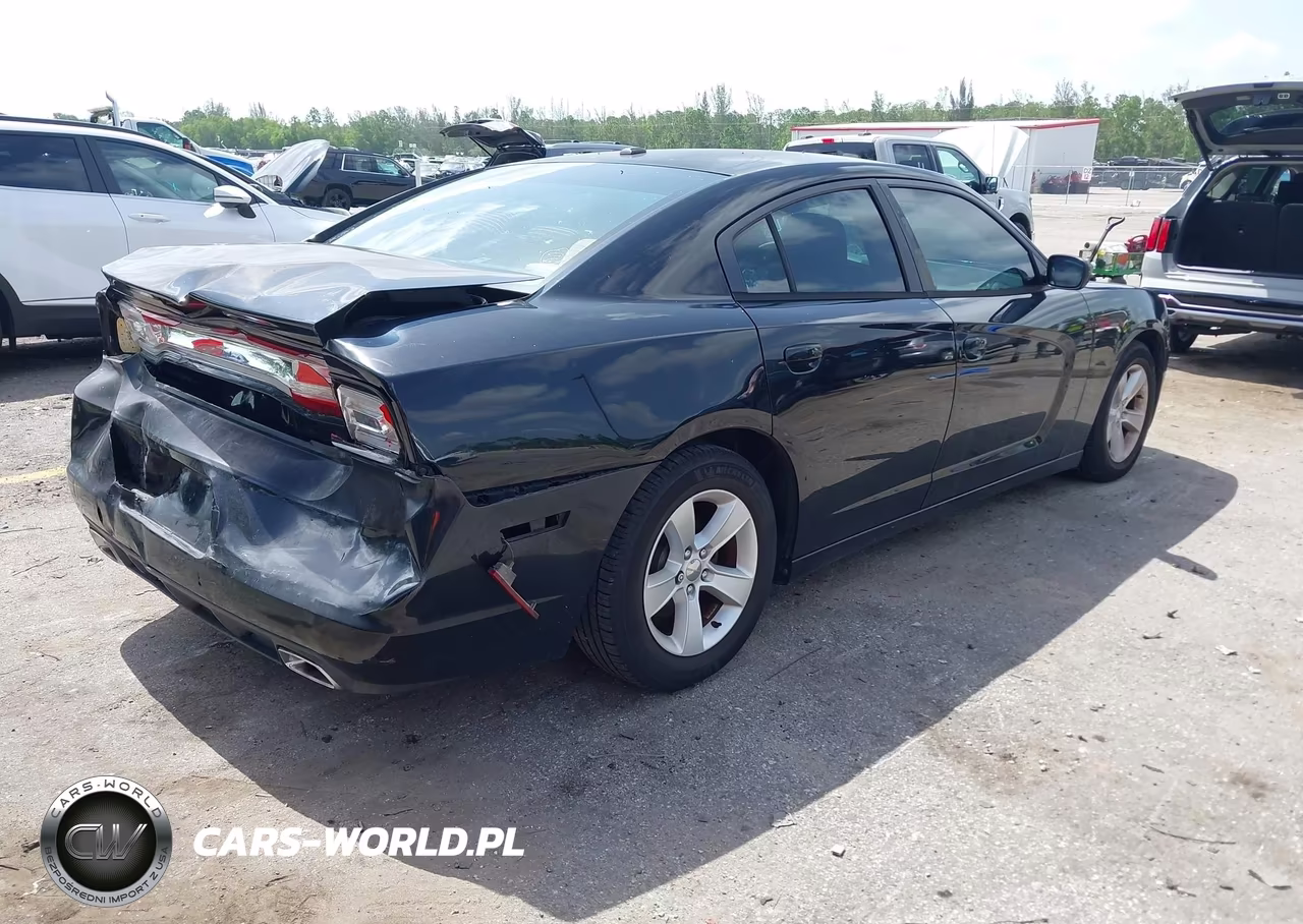2012 Dodge Charger Se VIN:2C3CDXBG1CH270721 - 4
