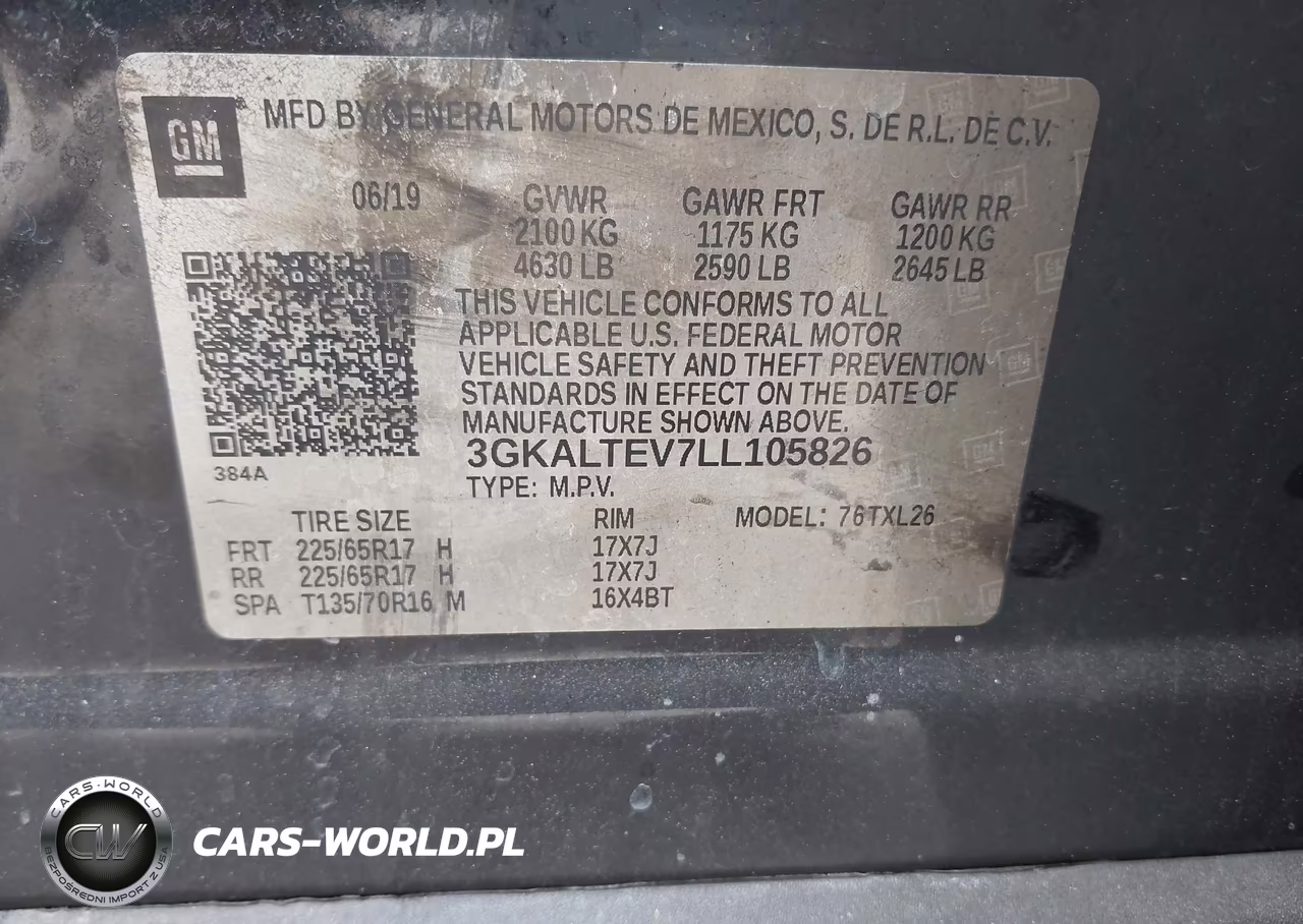 2020 GMC Terrain Awd Sle VIN:3GKALTEV7LL105826 - 9