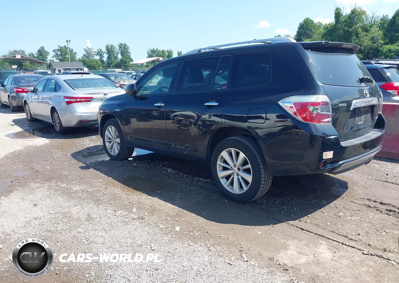 2008 Toyota Highlander Hybrid Limited VIN:JTEEW44A182001443 - 3