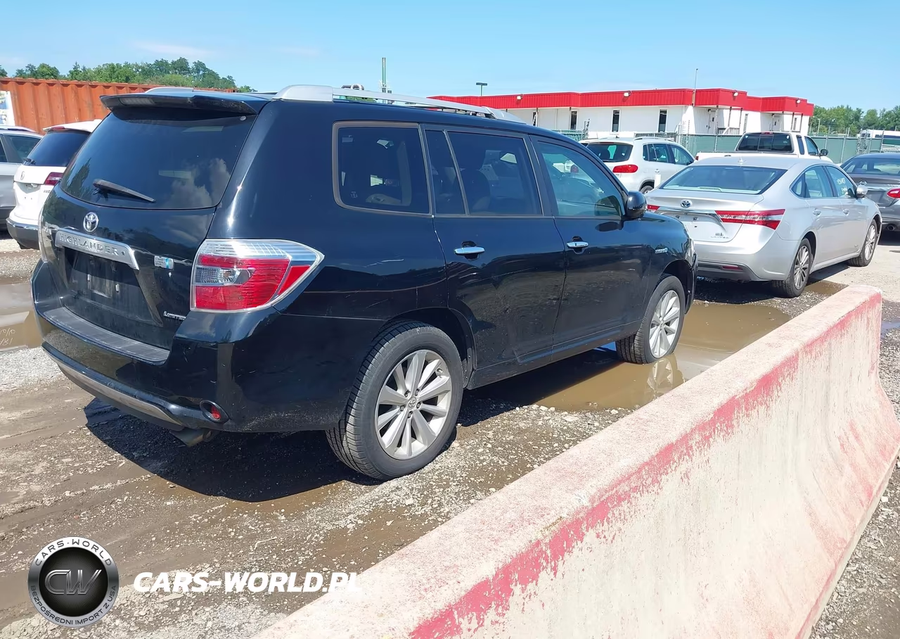 2008 Toyota Highlander Hybrid Limited VIN:JTEEW44A182001443 - 4