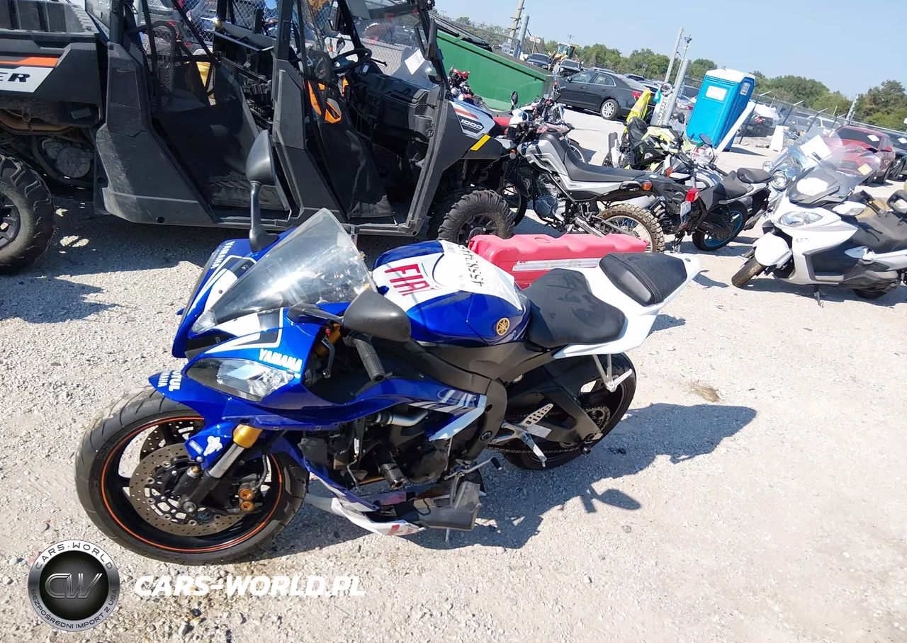 2006 Yamaha Yzfr6 L VIN:JYARJ12E16A008125 - 2