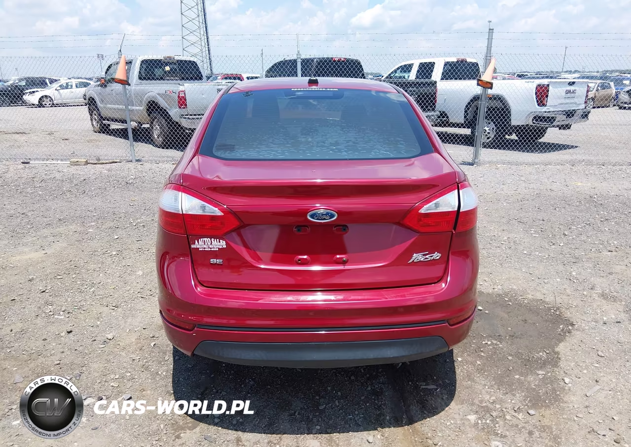 2017 Ford Fiesta Se VIN:3FADP4BJ2HM166206 - 16