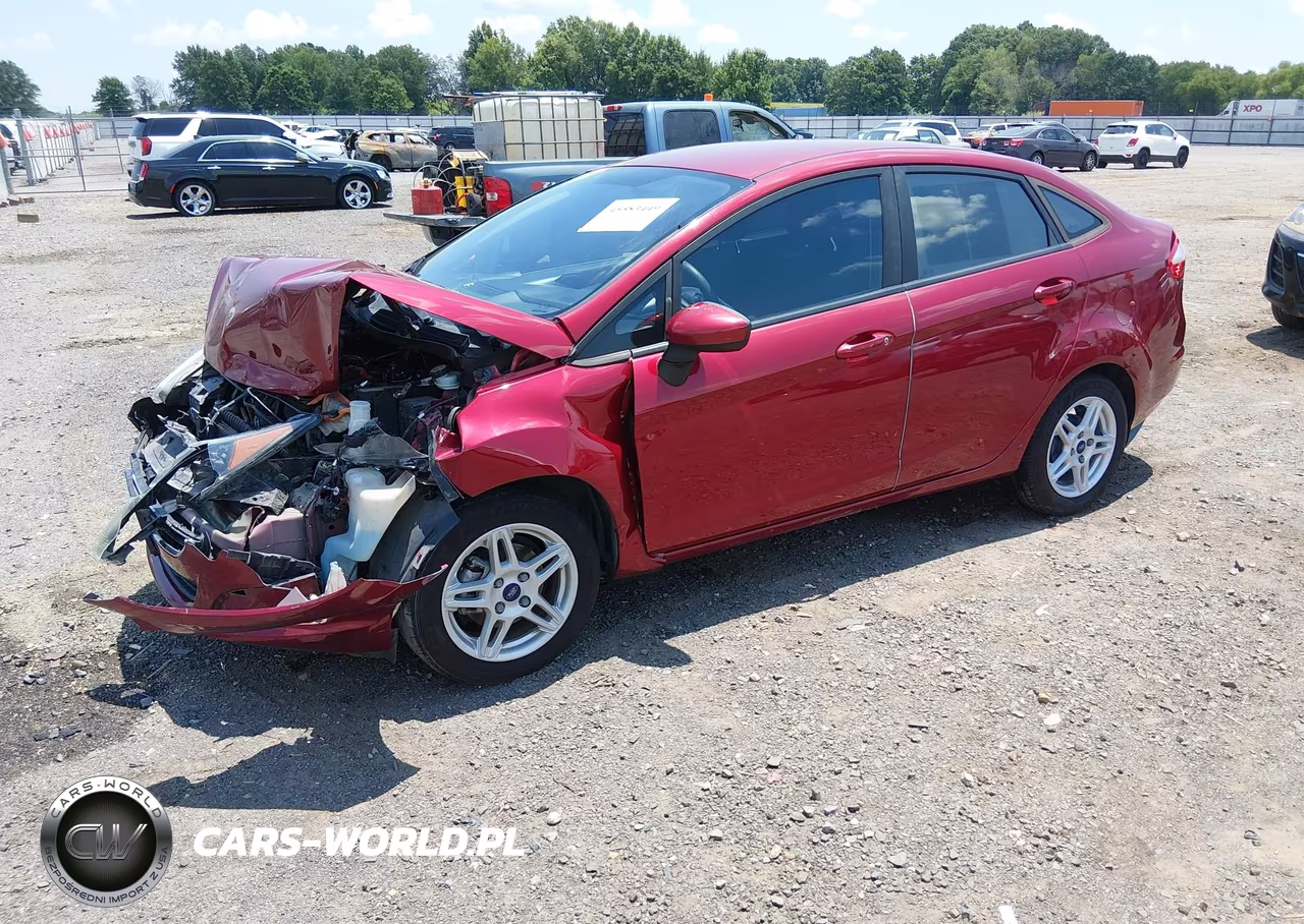 2017 Ford Fiesta Se VIN:3FADP4BJ2HM166206 - 2