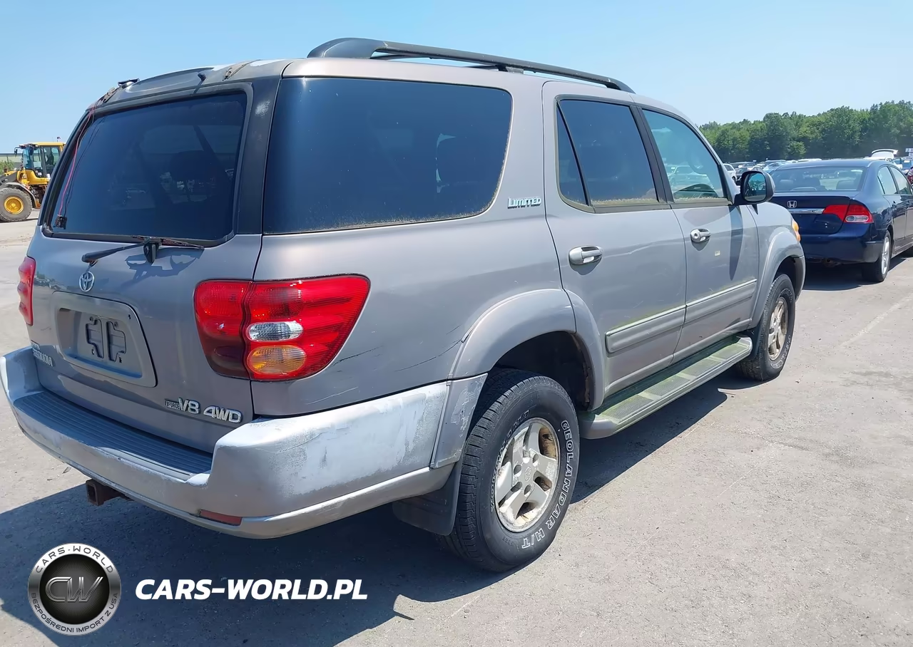 2002 Toyota Sequoia Limited V8 VIN:5TDBT48A82S131147 - 4