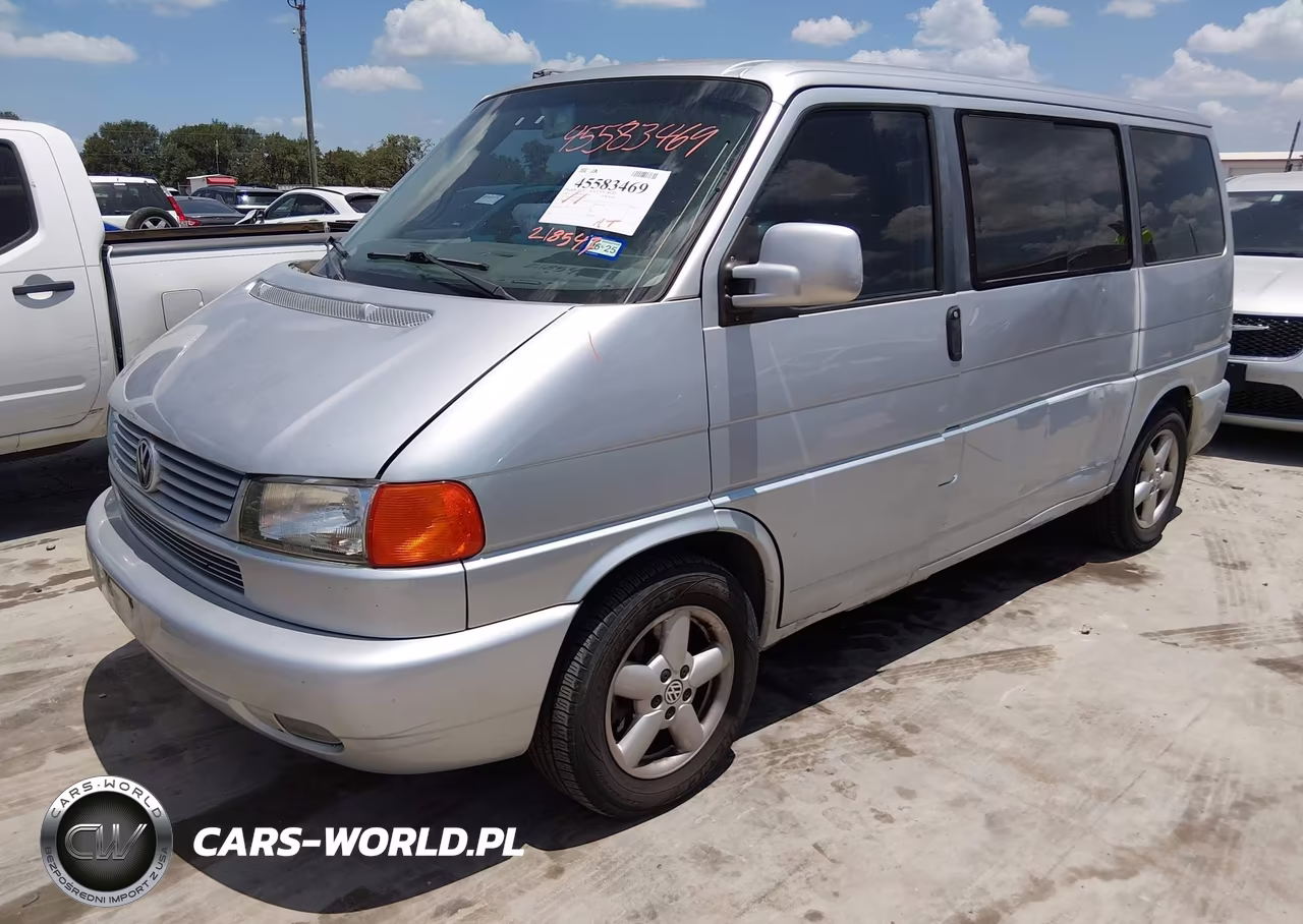 2003 Volkswagen Eurovan Mv VIN:WV2MB47063H012444 - 2