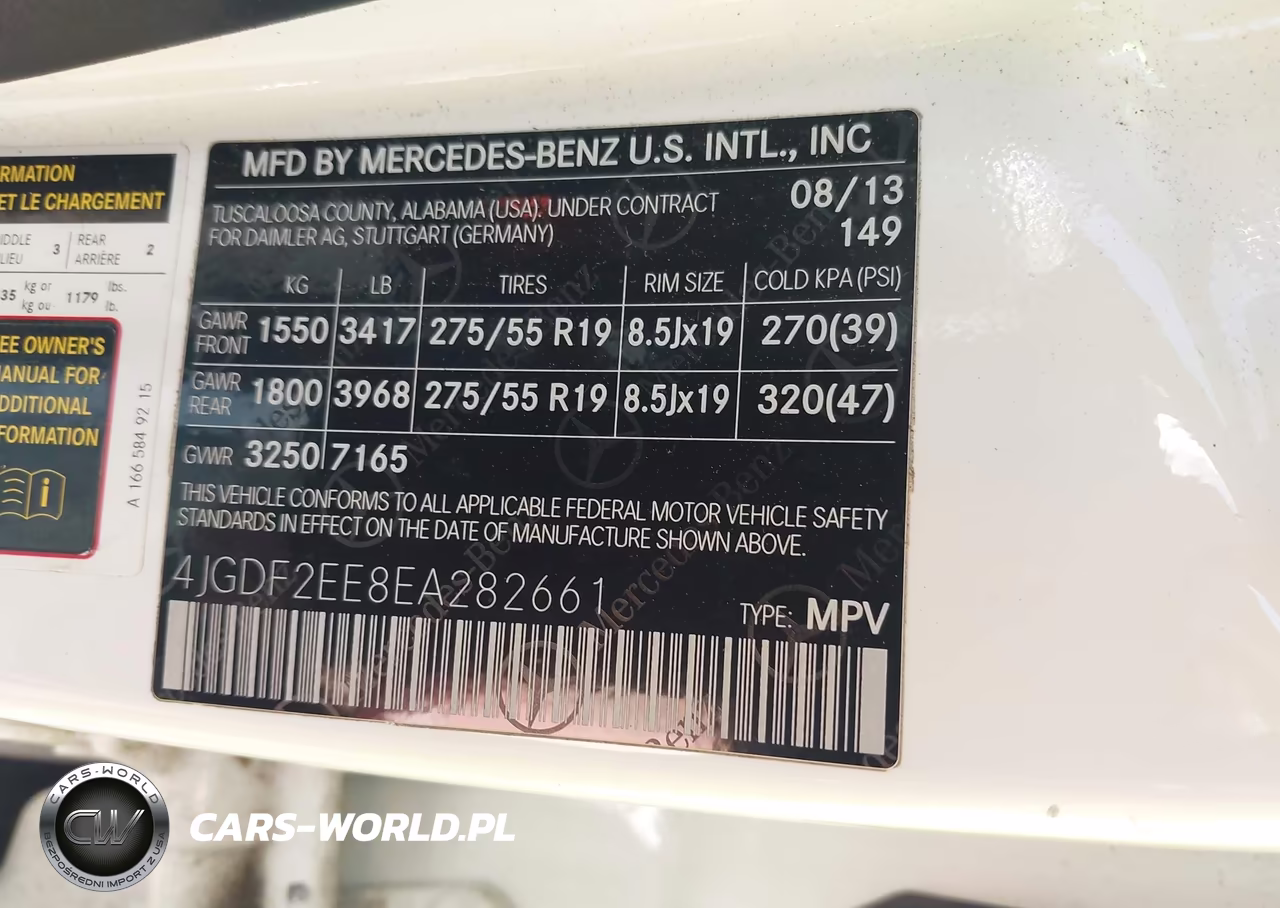 2014 Mercedes-Benz Gl 350 Bluetec 4Matic VIN:4JGDF2EE8EA282661 - 9