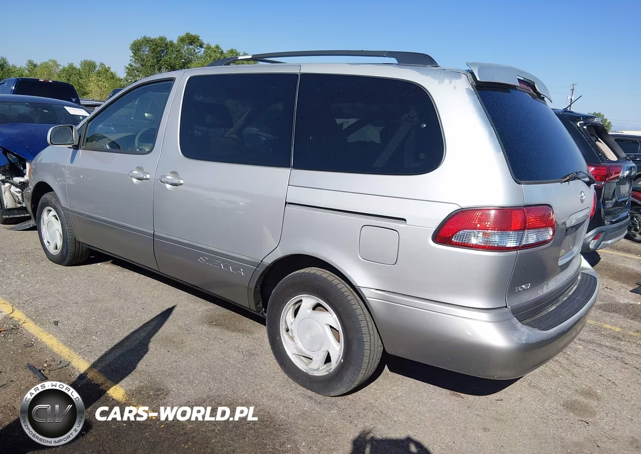 2002 Toyota Sienna Xle VIN:4T3ZF13C32U488117 - 3