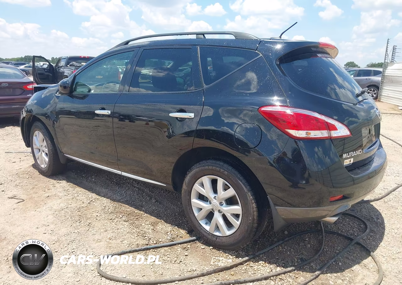 2014 Nissan Murano Sl VIN:JN8AZ1MU0EW400999 - 3